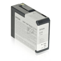 Epson Tintenpatrone schwarz light, light (C13T580900, T5809)