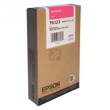 Epson Tintenpatrone magenta HC (C13T612300, T6123)