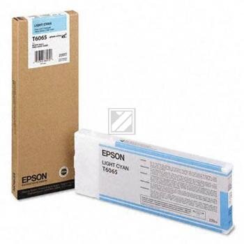 Epson Tintenpatrone cyan light HC (C13T606500, T6065)