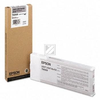 Epson Tintenpatrone schwarz light, light HC (C13T606900, T6069)