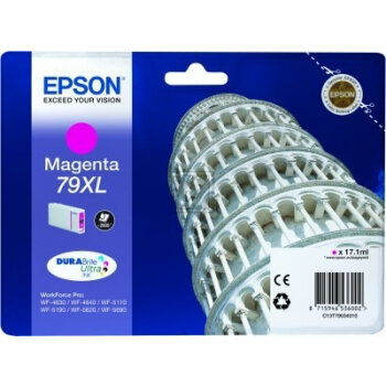 Epson Tintenpatrone magenta HC (C13T79034010, T7903)