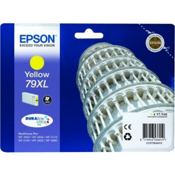 Epson Tintenpatrone gelb HC (C13T79044010, T7904)