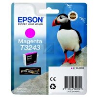 Epson Tintenpatrone magenta (C13T32434010, T3243)