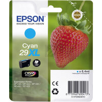 Epson Tintenpatrone cyan HC (C13T29924010, T2992)