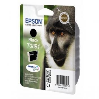 Epson Tintenpatrone schwarz (C13T08914011, T0891)