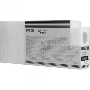 Epson Tintenpatrone schwarz matt (C13T596800, T5968)