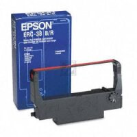 Epson Farbband Nylon schwarz/rot (C43S015376, ERC-38BR)