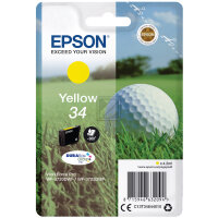 Epson Tintenpatrone gelb (C13T34644010, T3464)