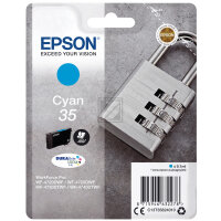 Epson Tintenpatrone cyan (C13T35824010, 35)