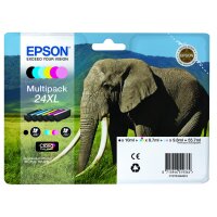 Epson Tintenpatrone gelb, cyan light, magenta light,...