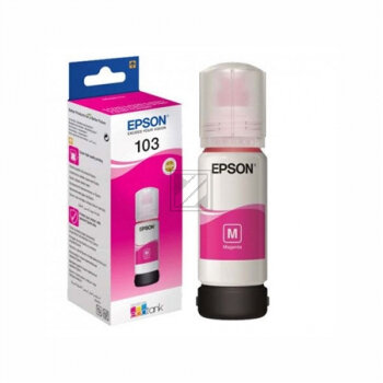 Epson Tintennachfüllfläschchen magenta (C13T00S34A, 103)