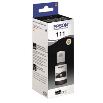 Epson Tintenflasche schwarz (C13T03M140, 111)