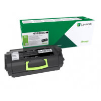 Lexmark Toner-Kartusche Return Program schwarz HC (63B2H00)