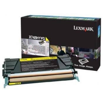 Lexmark Toner-Kit Return gelb HC (X748H1YG)