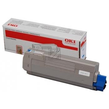 OKI Toner-Kit cyan HC (44059255)