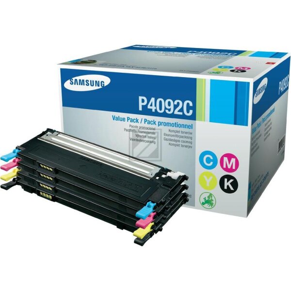 Samsung Toner-Kartusche gelb, magenta, schwarz, cyan (CLT-P4092C, P4092C)