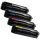 Samsung Toner-Kit gelb, magenta, schwarz, cyan (CLT-P504C, K504)