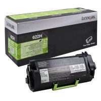 Lexmark Toner-Kit Return Program schwarz HC (62D2H00, 622H)