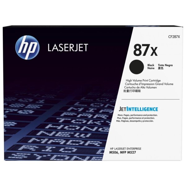 HP Toner-Kartusche schwarz HC (CF287X, 87X)