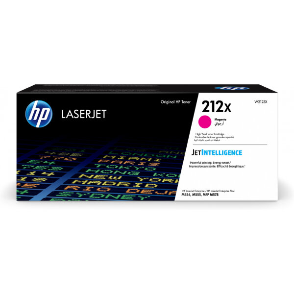 HP Toner-Kartusche magenta HC (W2123X, 212X)