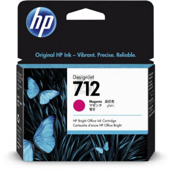 HP Tintenpatrone magenta (3ED68A, 712)