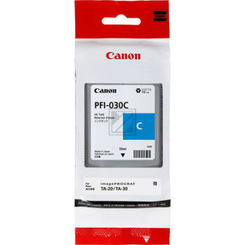 Canon Tintenpatrone cyan (3490C001, PFI-030C)