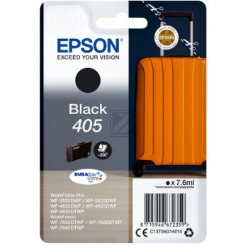 Epson Tintenpatrone schwarz SC (C13T05G14010, 405)