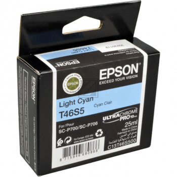 Epson Tintenpatrone cyan light (C13T46S500, T46S5)