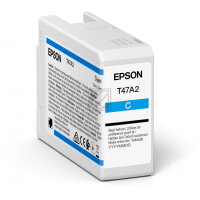 Epson Tintenpatrone cyan (C13T47A200, T47A2)