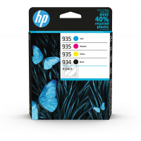 HP Tintenpatrone gelb, magenta, schwarz, cyan (6ZC72AE,...