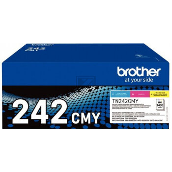 Brother Toner-Kit gelb, magenta, cyan (TN-242CMY)