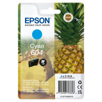 Epson Tintenpatrone cyan SC (C13T10G24010, 604)