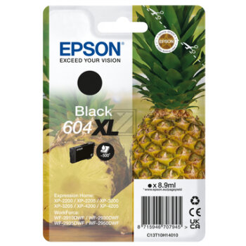 Epson Tintenpatrone schwarz HC (C13T10H14010, 604XL)