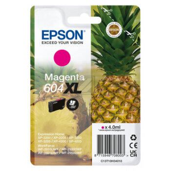 Epson Tintenpatrone magenta HC (C13T10H34010, 604XL)