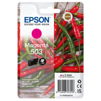 Epson Tintenpatrone magenta SC (C13T09Q34010, 503)