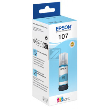 Epson Tintennachfüllfläschchen cyan light (C13T09B540, 107)