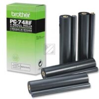 Brother Thermo-Transfer-Rolle 4 x schwarz (PC-74RF)