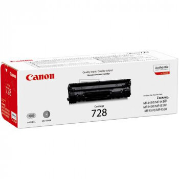 Canon Toner-Kartusche schwarz (3500B002AA, 728)