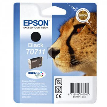 Epson Tintenpatrone schwarz (C13T07114010, T0711)