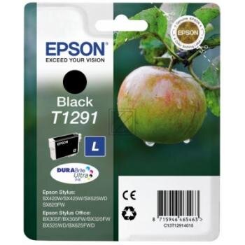 Epson Tintenpatrone schwarz SC (C13T12914011, T1291)