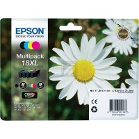 Epson Tintenpatrone gelb, magenta, schwarz, cyan HC...