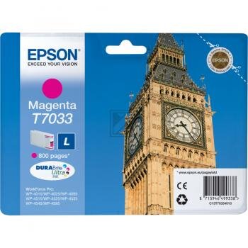 Epson Tintenpatrone magenta (C13T70334010, T7033)