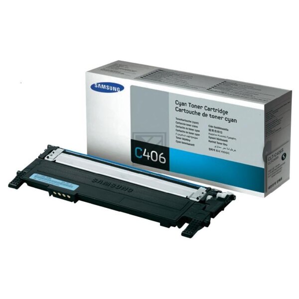 Samsung Toner-Kit cyan (CLT-C406S, C406)