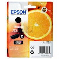 Epson Tintenpatrone schwarz HC (C13T33514010, T3351)