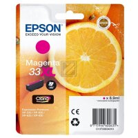 Epson Tintenpatrone magenta HC (C13T33634010, T3363)