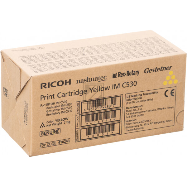 Ricoh Toner-Kit gelb (418243)