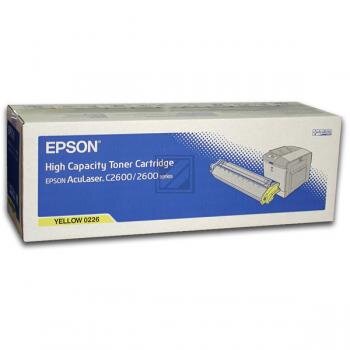 Epson Toner-Kartusche gelb HC (C13S050226, 0226)