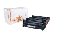 4er Set TONQ2612A Alternativ Toner Black für HP /...