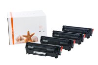 4er Set TONQ2612X Alternativ Toner Black für HP /...