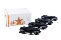 4er Set TONCE505X Alternativ Toner Black für HP /...